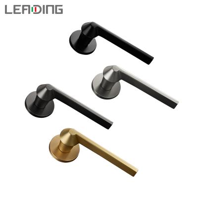 Cina modern interior door handle for wood door room modern hotel door pull handle zinc alloy manufacturer in vendita