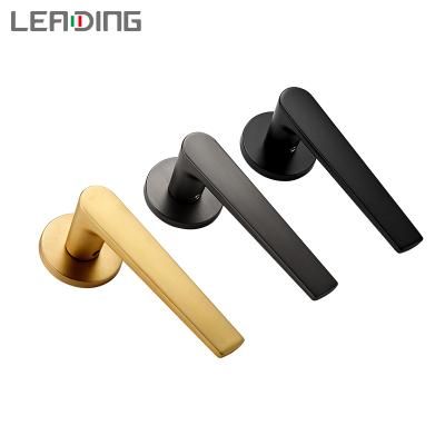 Cina modern interior door handle for wood door room modern hotel door pull handle zinc alloy manufacturer in vendita