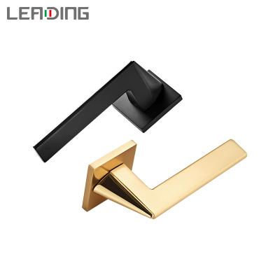 Cina modern interior door handle for wood door room modern hotel door pull handle zinc alloy manufacturer in vendita