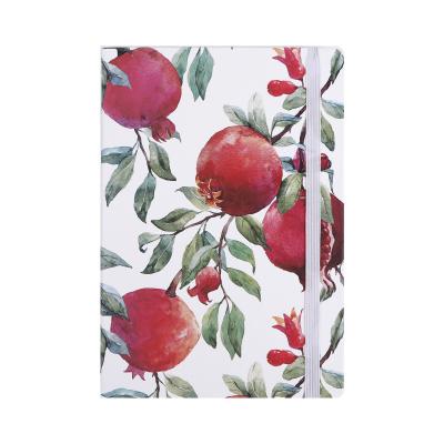 China Office and School Supplier Hardcover Hardcover Book Office and School Supplier Personal Weekly Notebook Diary Agenda Planner Flora Flower Notebook for sale