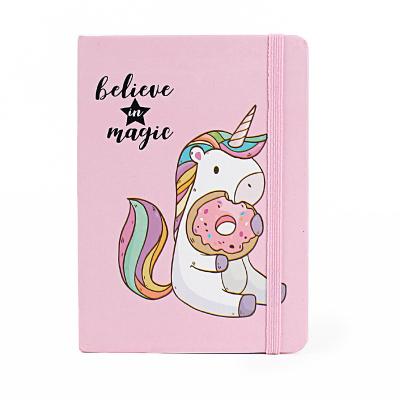 China Hot Sale A5A6A7 Hardcover Narwhals New Design School Hardcover Book Binding Cute Notebooks Customizable Customizable for sale