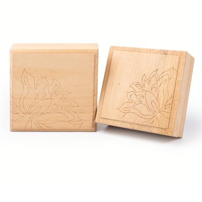 China Wooden Box Packaging Pacakging Ring Jewelry Necklace Packaging Gift Jewelry Gift for sale