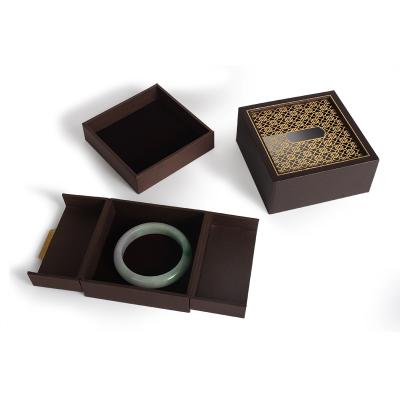 China Fashionable Luxury Gift Plastics Storage Cardboard Bracelet Bangle Box Inner Packaging for sale