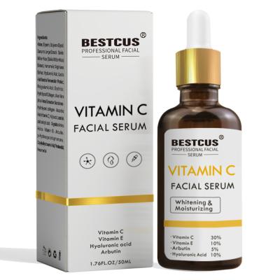 China Anti-aging Own brand Vitamin C anti-aging skin care products moisturizing and skin friendly black spots anti-aging Repair Vitamin C Serum for sale