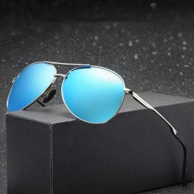 China Fashion Sunglasses 2023 Vintage Fashion Custom Oval Metal Sunglasses Photocromic Eyeglasses Lens Driving Glasses Polarized Sunglasses For Men for sale