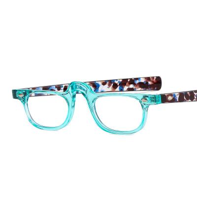 China Fashionable 2023 Personality Funny Small Frame Women Glasses Fashion Retro Anti Blue Light Men Women Optical Eyeglasses for sale