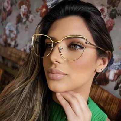 China For Reading Glasses 2023 New Eyewear Wholesale Glasses Frames Optical TR90 Eyeglasses Frames eye blue light blocking glasses for sale