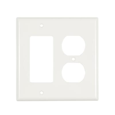 China LUMEXCombination Indoor Plastic Outlet Outlet 1 Container And Decorator Wall Plate 1 PC for sale