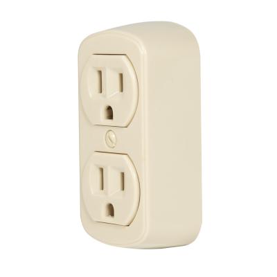 China LUMEX HOT SALE 15A 5-15R American Standard Surface Receptacle Socket Outlet Residential/Multipurpose for sale