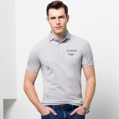 China Anti-Wrinkle Soft Touch Marked Polo Shirt For Men T Shirt Polo Shirt 100% Organic Cotton Polo Shirt for sale