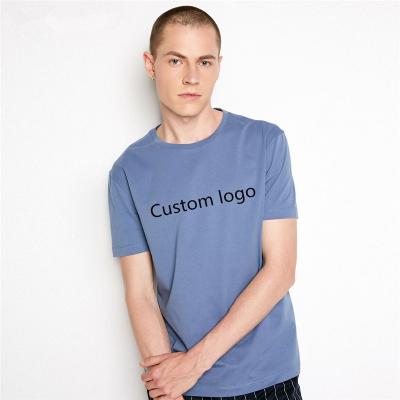 China production of Anti-wrinkle promotional men's t-shirt in low cost men's hot sale plain shirt for OEM for sale