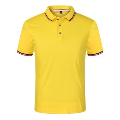 China Anti-pilling Mens Clothing Polo Work Polo Shirt 100% Cotton Famous Brand Stock In Bulk for sale