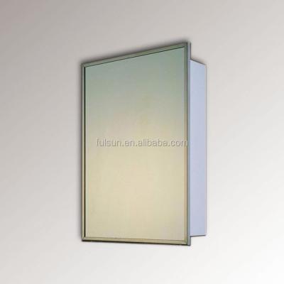 China 2021 Traditional Easy Install Modern Wall Mounted Steel Mirror Cabinet for sale