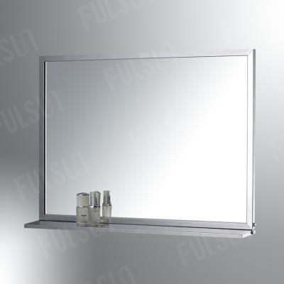 China Double Arm Extend Zhongshan Factory Bathroom Or Hotel Needs Stainless Steel Bathroom Mirror With Frame for sale