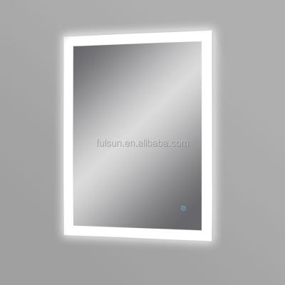 China Illuminated bathroom mirror with LED light, smart bathroom mirror for sale