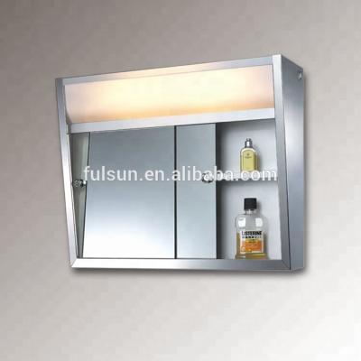 China Modern Hot Sale Product In UK Market Top-lit Sliding Mirror Cabinet for sale