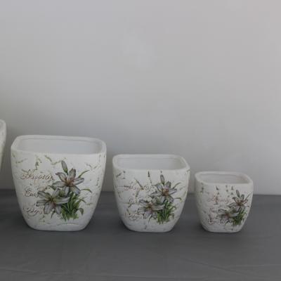 China Fashionable Concrete Cement Planter Pot Small Indoor Plant Modern Succulent Pot for sale