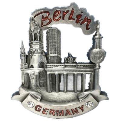 China Europe Vintage Novelty Metal Signs Custom High Quality Tin Berlin for sale