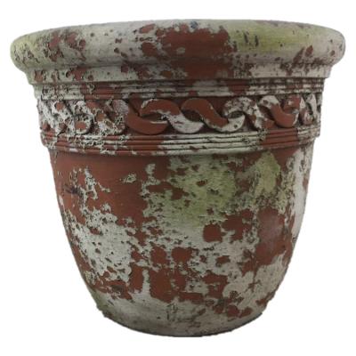 China Concrete Flower Modern Rustic Wedding Herb Pots Wedding Table Centerpiece Cement Garden Planter Decoration for sale