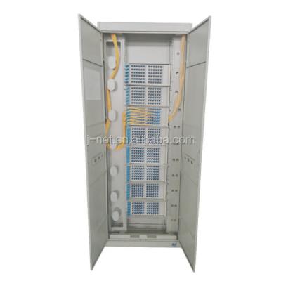 China Telecom Fiber Optic Distribution Frame (ODF) 12,24,48,72,96,144,288,576 Cores Optical Fiber Distribution Frame for sale