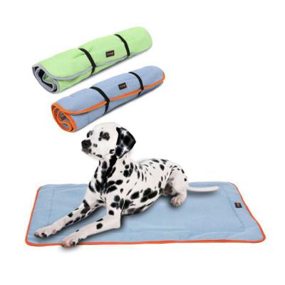 China Travel Removable Usable In Summer And Winter Pet Cooling Pad, Waterproof Dog Self Cooling Mat Pad for sale