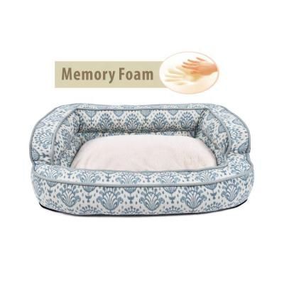 China Petstar Sustainable Dog Bed Memory Foam Orthopedic Dog Bed Luxury Pet Bed for sale