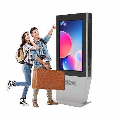 China China Outdoor Customized Outdoor Capacitive LCD Digital Outdoor Display Screen Advertising Screen Outdoor Touch Screen Kiosk for sale