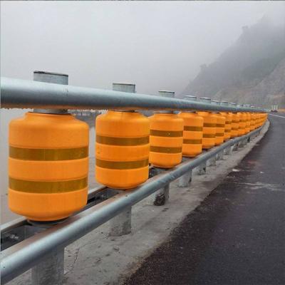 China High Intensity Roadway Roller Guardrail Traffic Road Barrier Safety Roller Barrier EVA And Reflective Highway Roller Barrier for sale