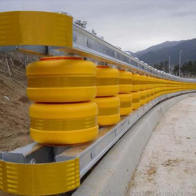 China Double Drum High Intensity Road Roller Barriers Road Roller Barriers Road Roller Barrier Safe Safe for sale