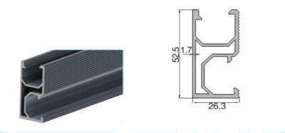 China Aluminum Solar Panel Mounting Rail / Solar Mounting Systems Mounting Splice for residential for sale