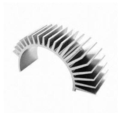 Κίνα Σχεδιαγράμματα εξώθησης Heatsink αργιλίου cOem, οδηγημένο αργίλιο Heatsink προς πώληση