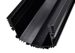 China Anodized Aluminum Extrusions For Electronics / LED Wall Wash Light Shell for sale