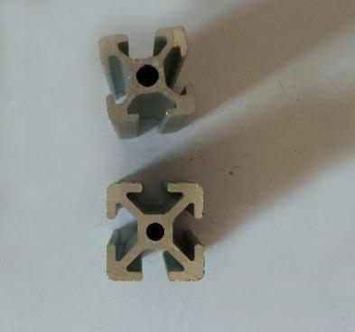 China 6063-T5 Aluminum Assembly Line , Anodized Extruded Aluminum Framing System With Cutting for sale