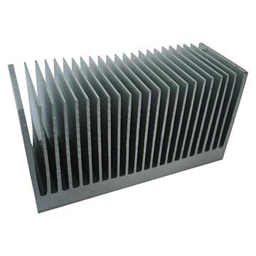 Китай Прессованные алюминиевые профили штранг-прессования Heatsink, 6061/6005 алюминиевых Heatsinks для солнечных продуктов PV продается