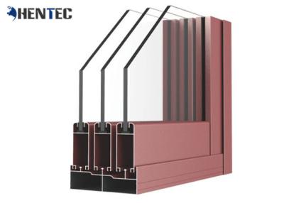 China Powder Painting Aluminum Window Extrusion Profiles / Standard Aluminum Extrusion Profiles for sale