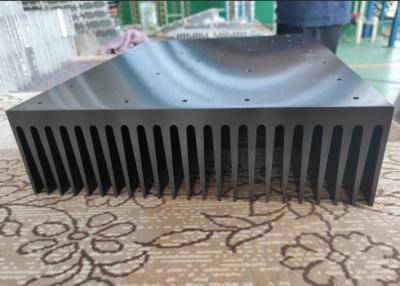 China 6063 Anodised Standard Aluminum Heatsink Extrusion Profiles for sale