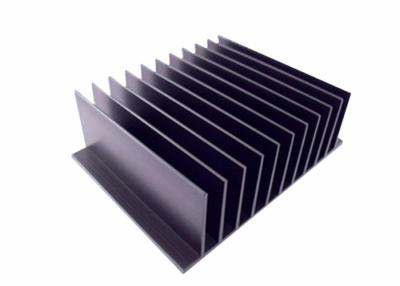 China Customized Shape Cnc Machining 6005 Aluminum Heatsink Extrusion Profiles for sale