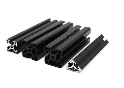 China T6 Temper Aluminium Profile System 40X40 Slot Anodized Milling Bending Cutting for sale
