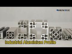 6005 Industrial Aluminium Profile Alloy Anodized Milling / Drilling For Door