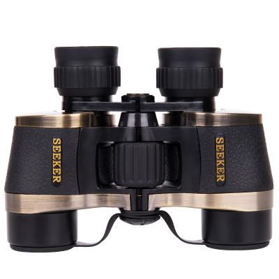 China Mental Metal+Vulcanized Leather Finder Military Grade Telescopes Binoculars 7X32 Wide View Fast Focus Waterproof Binoculars Telescope for sale