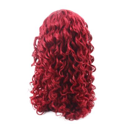 China Lace Front Wig Afro Kinky Curly Virgin Brazilian Hair Wig For Black Women,Indian Hair Wig Water Wave Color Frontlace Wig For Women for sale