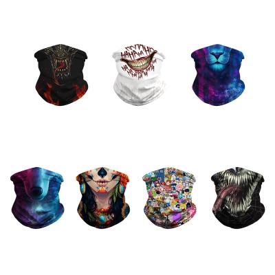 China Headwear Fashion Face Mask Anti Face Mask Tube Multifunctional Microfiber Logo Scarf Tube Bandanas Custom Made UV Multifunctional Neck Cuff for sale