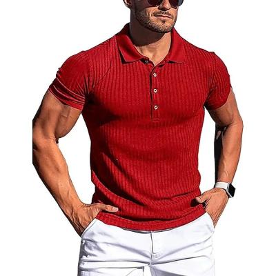 China Anti-wrinkle cheap cross-border fast sale in Europe and America, digital printed polo shirt, zippered men's T-shirt factory direct delivery for sale