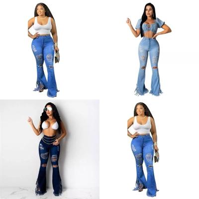 China European and American soft denim breathable border super soft wide leg pants for women in new autumn stylehigh waistcomfortable for sale