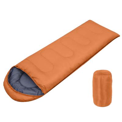 China Hybrid type 210T polyester taffeta waterproof flame retardant promotion portable camping hiking sleeping bag for sale