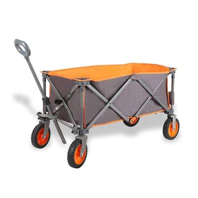 China Universal Micro Folding Beach Cart Folding Beach Cart Serving Cart Storage Camping Cart Garden Cart for sale