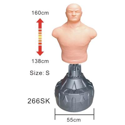 China Sandbag Rack Professional Boxing Equipment Adjustable Heavy Dummy 266 Boxing Dummy for sale