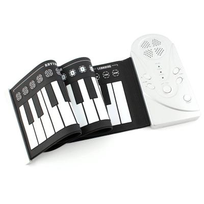 China Best Seller High Quality Hand Roll Up Digital Piano Flexible Electric Keyboard Piano for sale