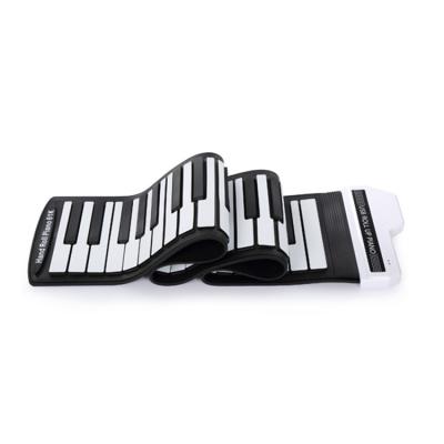 China Portable Handheld Roll up Digital Piano 61 Key Flexible Electronic Piano Keyboard for sale