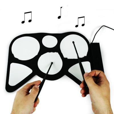 China High quality folded electronic musical instrument digital drum kit for fun for sale